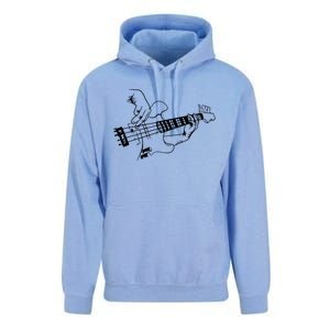 Bass Guitar Player Music Guitarist Musician Rock Unisex Surf Hoodie