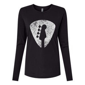 Bass Guitar Player Bassist Guitarist Musician Music Womens Cotton Relaxed Long Sleeve T-Shirt