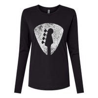 Bass Guitar Player Bassist Guitarist Musician Music Womens Cotton Relaxed Long Sleeve T-Shirt