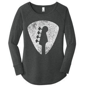 Bass Guitar Player Bassist Guitarist Musician Music Women's Perfect Tri Tunic Long Sleeve Shirt