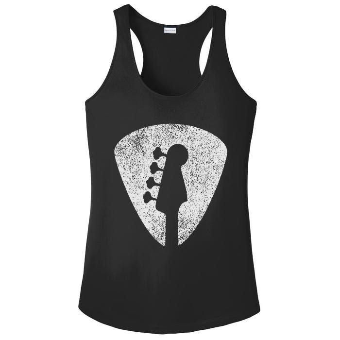 Bass Guitar Player Bassist Guitarist Musician Music Ladies PosiCharge Competitor Racerback Tank