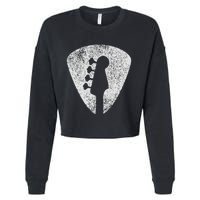 Bass Guitar Player Bassist Guitarist Musician Music Cropped Pullover Crew