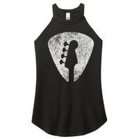 Bass Guitar Player Bassist Guitarist Musician Music Women's Perfect Tri Rocker Tank