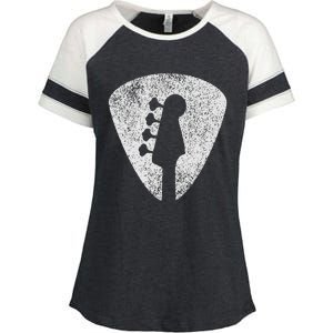 Bass Guitar Player Bassist Guitarist Musician Music Enza Ladies Jersey Colorblock Tee