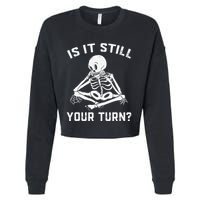 Board Game Player And Geek Fun Card Game Lovers And Nerd Cropped Pullover Crew