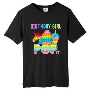 Birthday Girl Pop It Funny Cute Colorful Tall Fusion ChromaSoft Performance T-Shirt