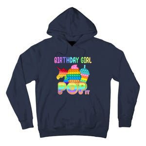 Birthday Girl Pop It Funny Cute Colorful Tall Hoodie