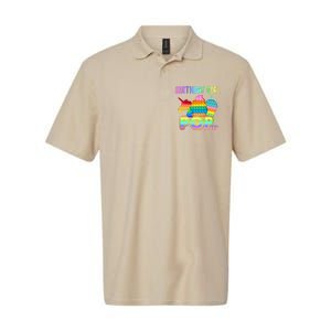 Birthday Girl Pop It Funny Cute Colorful Softstyle Adult Sport Polo