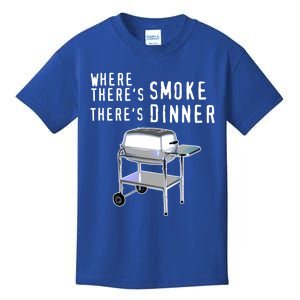 Bbq Grilling Pk Grill Smoker Barbecue Cooking Fathers Day Funny Gift Kids T-Shirt