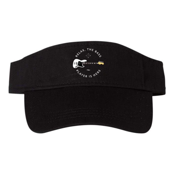 Bass Guitar Player Relax The Bass Player Is Here Valucap Bio-Washed Visor