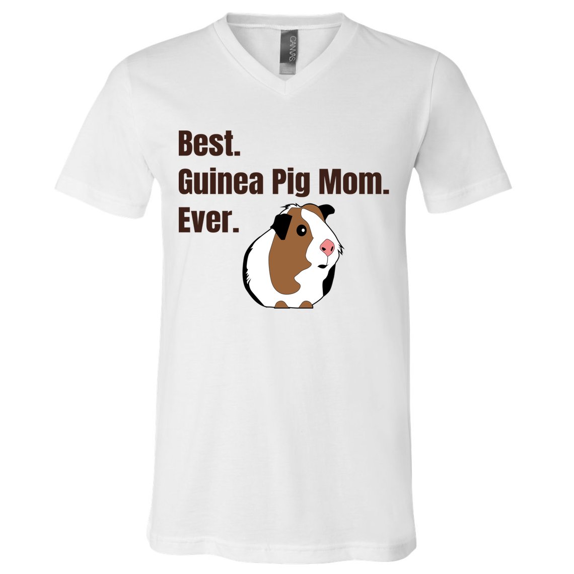 Best Guinea Pig Mom Ever Gift Pet Lover Gift V-Neck T-Shirt