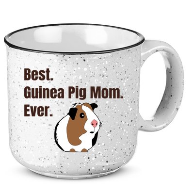 Best Guinea Pig Mom Ever Gift Pet Lover Gift 15oz Campfire Ceramic Mug