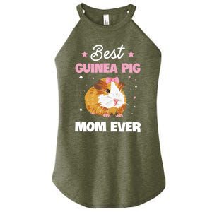 Best Guinea Pig Mom Ever Design For Your Guinea Pig Mom Cute Gift Women's Perfect Tri Rocker Tank