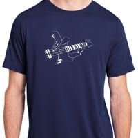 Bass Guitar Player Music Guitarist Musician Rock Adult ChromaSoft Performance T-Shirt