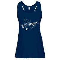 Bass Guitar Player Music Guitarist Musician Rock Ladies Essential Flowy Tank