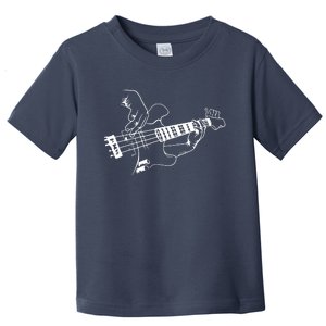 Bass Guitar Player Music Guitarist Musician Rock Toddler T-Shirt