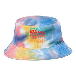 Beans Greens Potatoes Tomatoes Love Thanksgiving Food Tie Dye Newport Bucket Hat