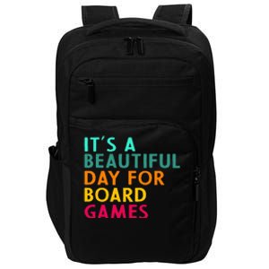 Board Game Player Geek Quote For Boradgame Lover And Nerd Impact Tech Backpack