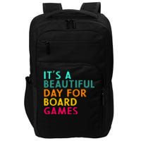 Board Game Player Geek Quote For Boradgame Lover And Nerd Impact Tech Backpack