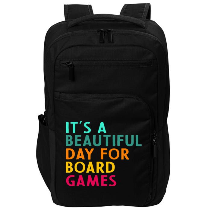 Board Game Player Geek Quote For Boradgame Lover And Nerd Impact Tech Backpack