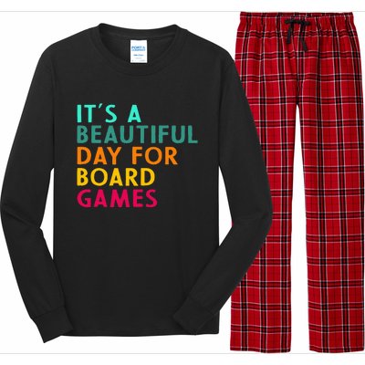 Board Game Player Geek Quote For Boradgame Lover And Nerd Long Sleeve Pajama Set