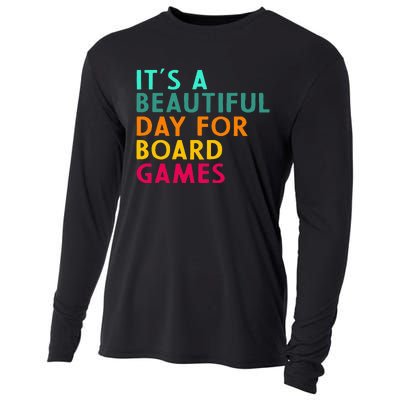 Board Game Player Geek Quote For Boradgame Lover And Nerd Cooling Performance Long Sleeve Crew