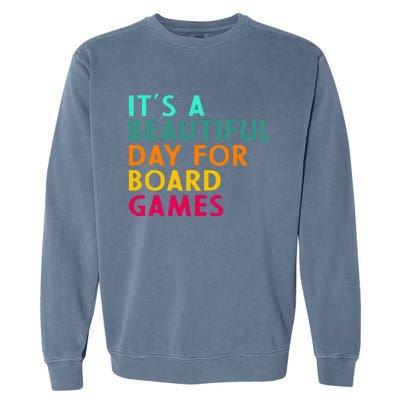 Board Game Player Geek Quote For Boradgame Lover And Nerd Garment-Dyed Sweatshirt