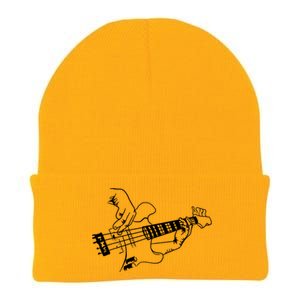 Bass Guitar Player Music Guitarist Musician Knit Cap Winter Beanie