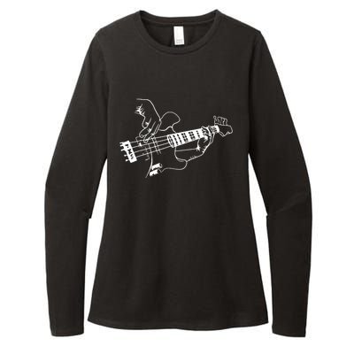 Bass Guitar Player Music Guitarist Musician Womens CVC Long Sleeve Shirt