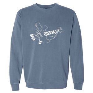 Bass Guitar Player Music Guitarist Musician Garment-Dyed Sweatshirt