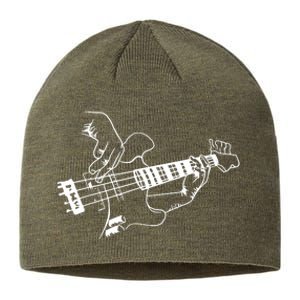 Bass Guitar Player Music Guitarist Musician Sustainable Beanie