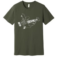 Bass Guitar Player Music Guitarist Musician Premium T-Shirt