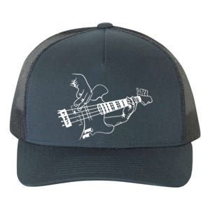 Bass Guitar Player Music Guitarist Musician Yupoong Adult 5-Panel Trucker Hat