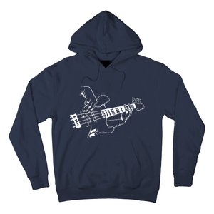 Bass Guitar Player Music Guitarist Musician Hoodie