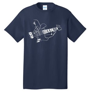 Bass Guitar Player Music Guitarist Musician Tall T-Shirt