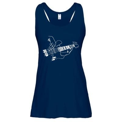 Bass Guitar Player Music Guitarist Musician Ladies Essential Flowy Tank