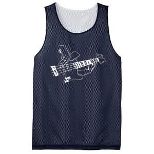 Bass Guitar Player Music Guitarist Musician Mesh Reversible Basketball Jersey Tank