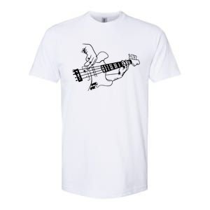 Bass Guitar Player Music Guitarist Musician Softstyle CVC T-Shirt