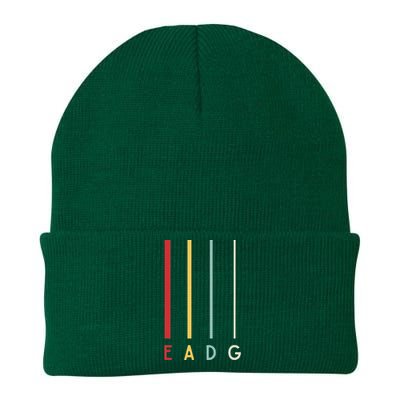 Bass Guitarist Player Eadg 4 Strings Bassist Band Musician Knit Cap Winter Beanie