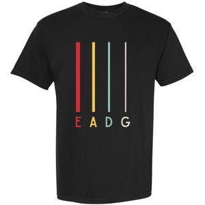 Bass Guitarist Player Eadg 4 Strings Bassist Band Musician Garment-Dyed Heavyweight T-Shirt