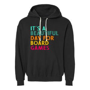 Board Game Player Geek Quote For Boradgame Lover And Nerd Garment-Dyed Fleece Hoodie