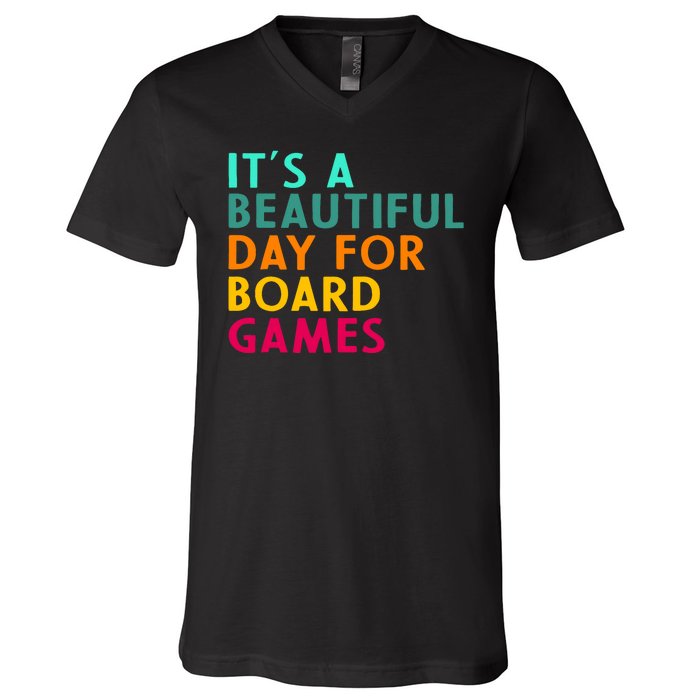 Board Game Player Geek Quote For Boradgame Lover And Nerd V-Neck T-Shirt