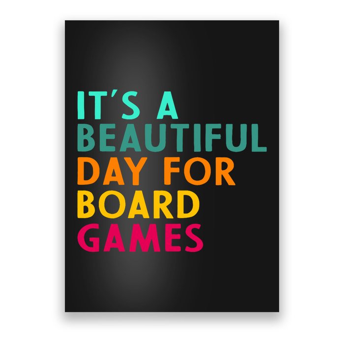 Board Game Player Geek Quote For Boradgame Lover And Nerd Poster