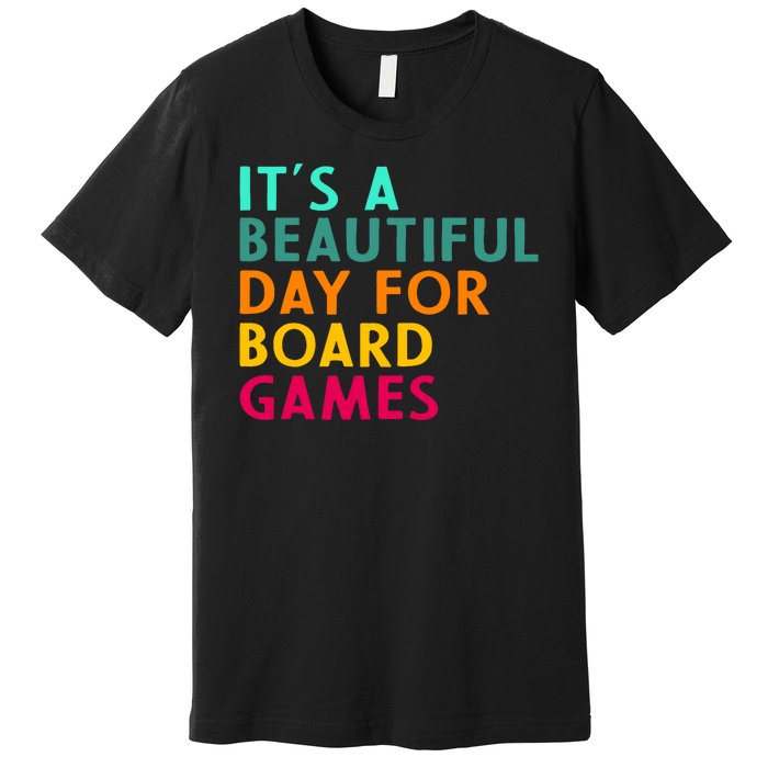 Board Game Player Geek Quote For Boradgame Lover And Nerd Premium T-Shirt