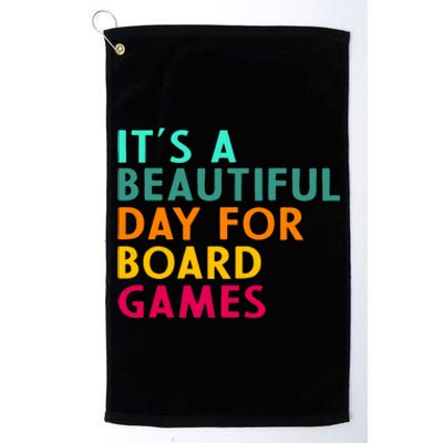 Board Game Player Geek Quote For Boradgame Lover And Nerd Platinum Collection Golf Towel