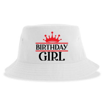 Birthday Girl ♛ Queen Sustainable Bucket Hat