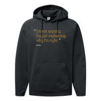 Billie Gift Quote Personalized Funny Birthday Name Idea Performance Fleece Hoodie