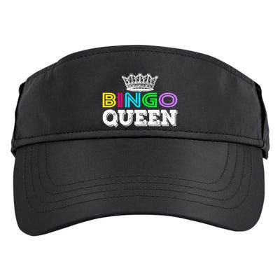 Bingo Gift Queen Funny Bingo Queen Funny Gift Moms Gift Adult Drive Performance Visor