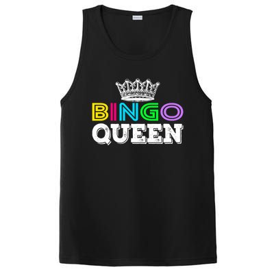 Bingo Gift Queen Funny Bingo Queen Funny Gift Moms Gift PosiCharge Competitor Tank