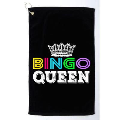 Bingo Gift Queen Funny Bingo Queen Funny Gift Moms Gift Golf Towel